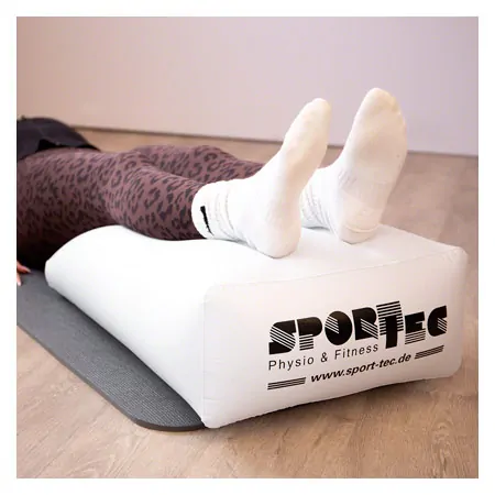 Bein- und Venenlagerungskissen, aufblasbar, LxBxH 70x50x19/7 cm, wei�