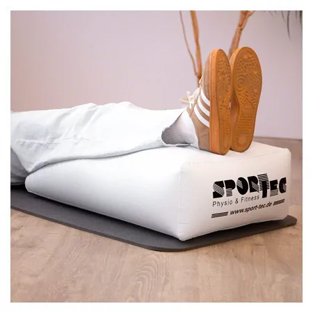 Bein- und Venenlagerungskissen, aufblasbar, LxBxH 70x50x19/7 cm, wei�