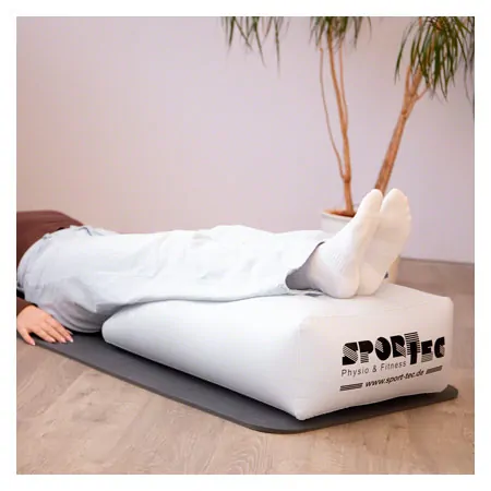 Bein- und Venenlagerungskissen, aufblasbar, LxBxH 70x50x19/7 cm, wei�