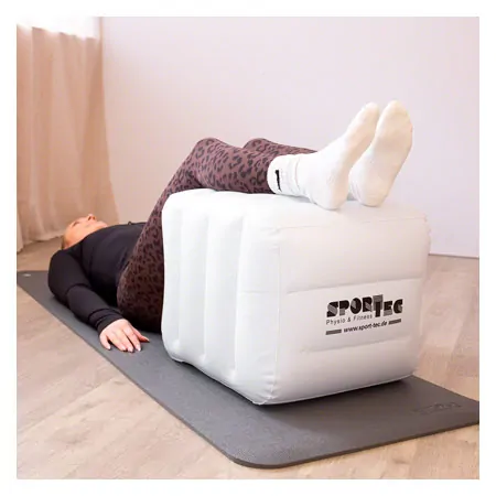 Lagerungskissen, aufblasbar, LxBxH 40x45x50 cm, wei�