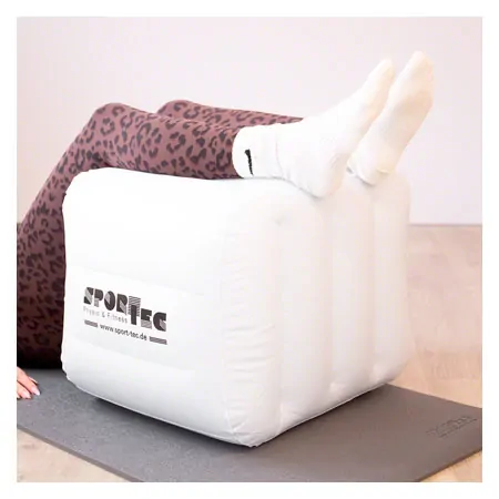 Lagerungskissen, aufblasbar, LxBxH 40x45x50 cm, wei�