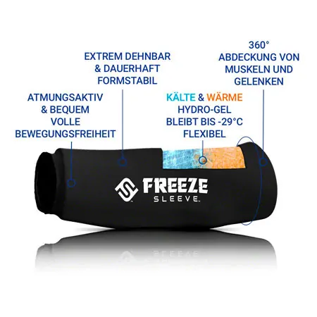 FREEZE SLEEVE Khl- und Wrmebandage