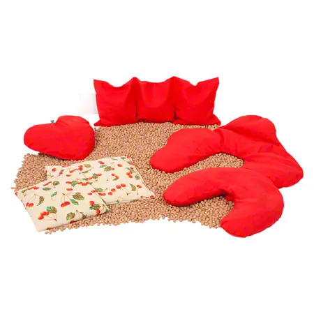 Kirschkernsckchen mit Baumwollbezug gro, 0.7 kg, 26 x 23 cm