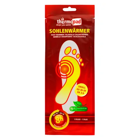 Thermopad Fuwrmer, Gre S (Gr. 36-39), Paar