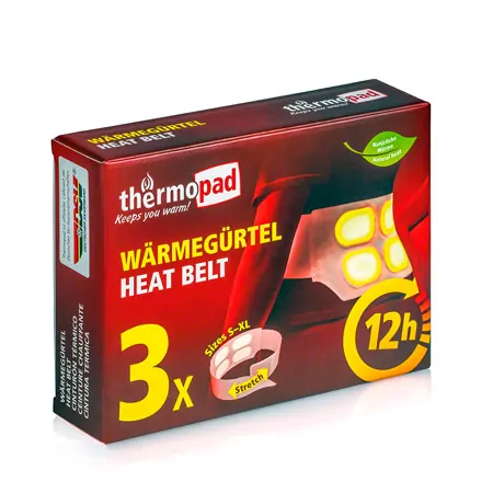 Thermopad W�rmeg�rtel, 3er-Box