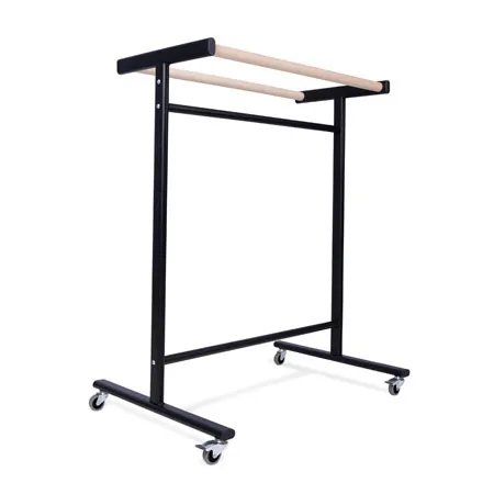 Sport-Tec Mattenwagen Exklusiv XL 90 cm, f�r max. 16 Gymnastikmatten, fahrbar