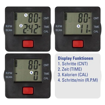Sport-Tec Arm- und Beintrainer move 3.0 mit Display, klappbar