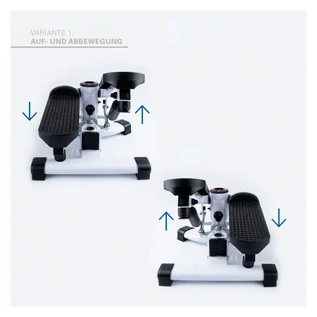 Sport-Tec 2 in 1 Stepper mit Trainingscomputer