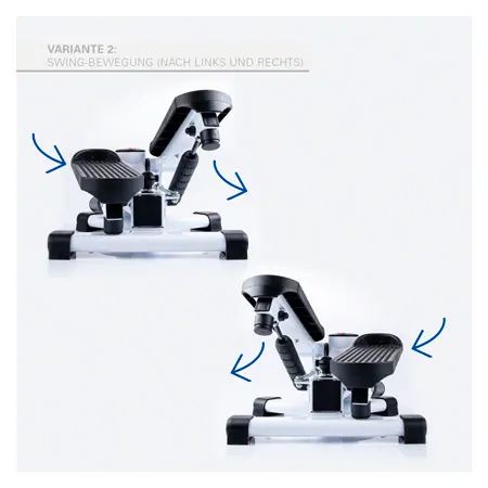 Sport-Tec 2 in 1 Stepper mit Trainingscomputer