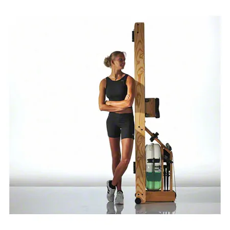 WaterRower Rudergert Esche, inkl. S4 Monitor, Herzfrequenzempfnger, Brustgurt POLAR T31 und Bodenschutzmatte, Set 4-tlg.