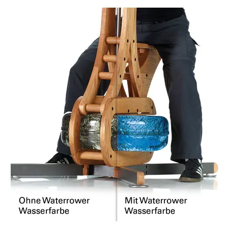 WaterRower Wasserfarbe