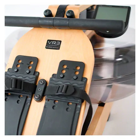 PureDesign Rudergert VR3 by WaterRower, Eiche, inkl. S4 Monitor