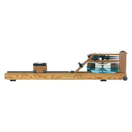 WaterRower Rudergert Esche, inkl. S4 Monitor und Bodenschutzmatte, Set 2-tlg