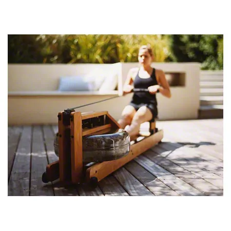 WaterRower Rudergert Kirsche, inkl. S4 Monitor und Bodenschutzmatte, Set 2-tlg.