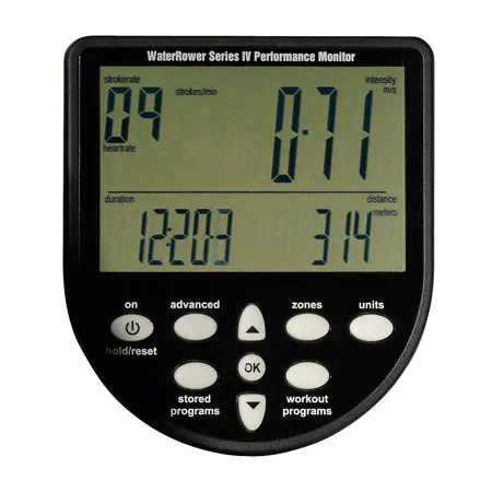 WaterRower Ruderger�t M1 HiRise, Metall, inkl. S4 Monitor