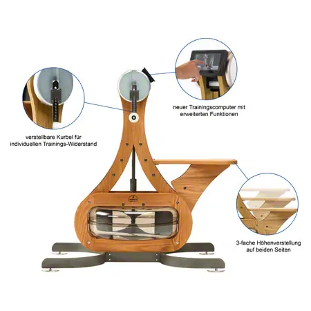 NOHrD Oberkrpertrainer WaterGrinder Eiche