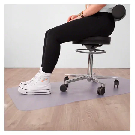 Bodenschutzmatte, LxB 140x70 cm, klarsicht