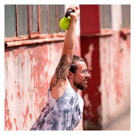 Kettlebell, 8 kg, grn