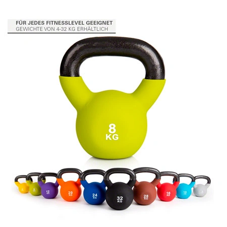 Kettlebell, 8 kg, grn