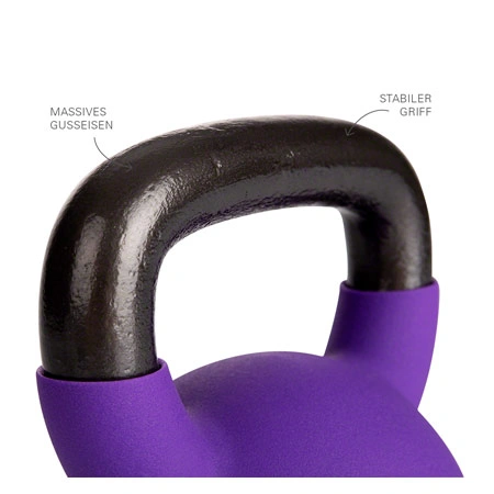 Kettlebell, 12 kg, lila