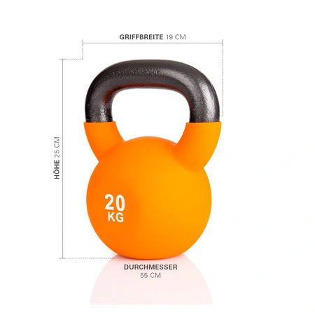 Kettlebell, 20 kg, orange