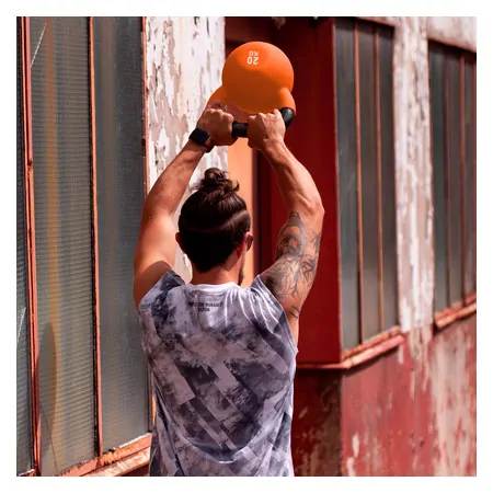 Kettlebell, 20 kg, orange