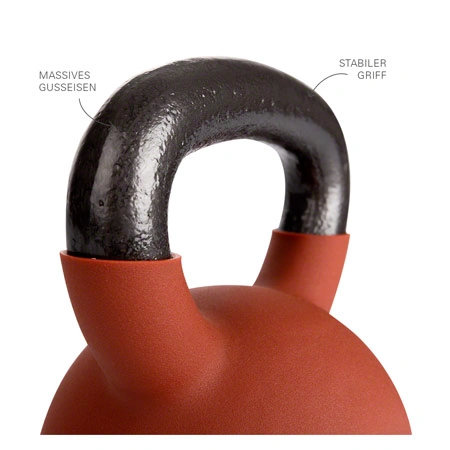 Kettlebell, 28 kg, braun