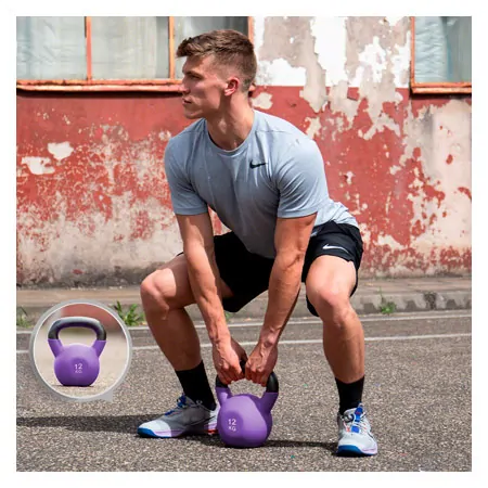 Kettlebells 4-32 kg, 8er Set