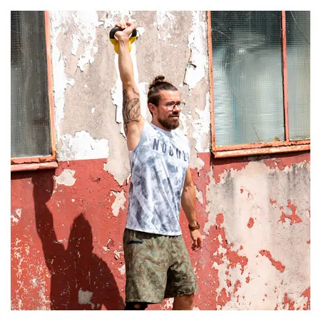 Sport-Tec Kettlebell-Set 9-tlg., 4-24 kg inkl. Ablage