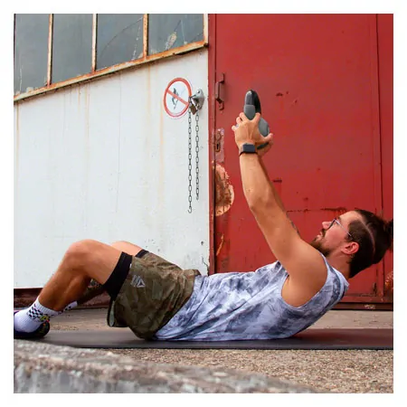 Sport-Tec Kettlebell-Set 11-tlg., 4-32 kg inkl. Ablage