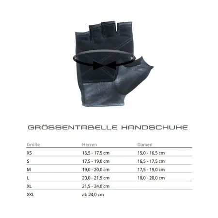 Deuser Trainingshandschuhe Power, Gr. M, Paar