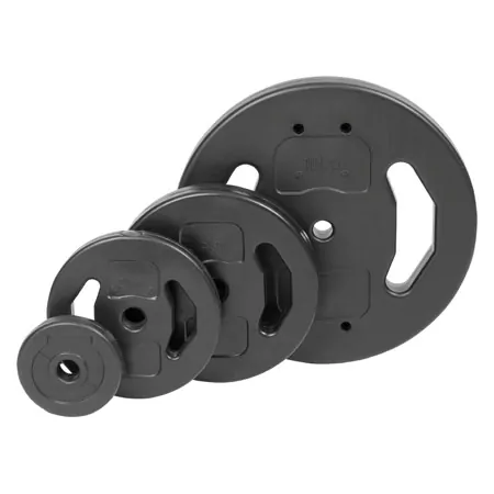 pumpset-Hantelscheibe aus Vinyl, Bohrung  2,7 cm, 1 kg, Stck
