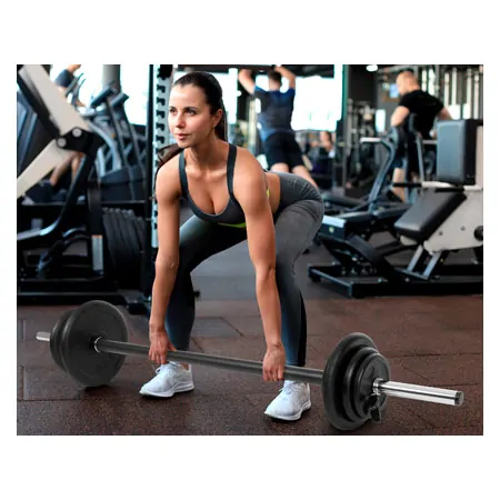 Get-Fit Langhantel-Set, 18 kg