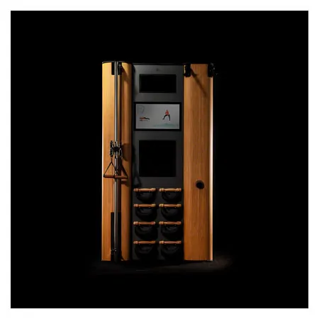 NOHRD Wall Compact, Seilzug, Skitrainer, 8 Swing Hanteln, Eiche
