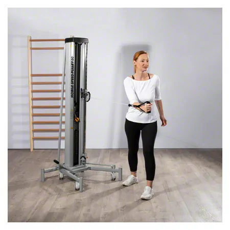 Lojer Doppelzugapparat Mobile Speed Pulley 50, fahrbar