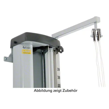 Galgen fr Doppelzugapparat Speed Pulley, 80/100 kg
