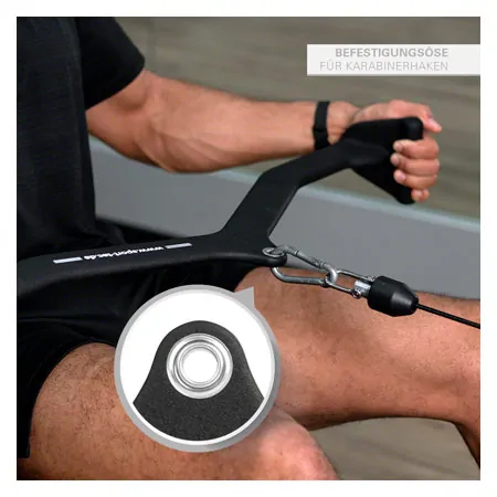 Sport-Tec ergonomischer Latzug- und Rudergriff, 80x10 cm