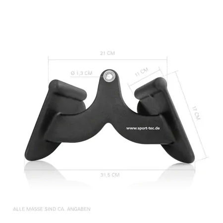 Sport-Tec ergonomischer Rudergriff, 31,5x16 cm