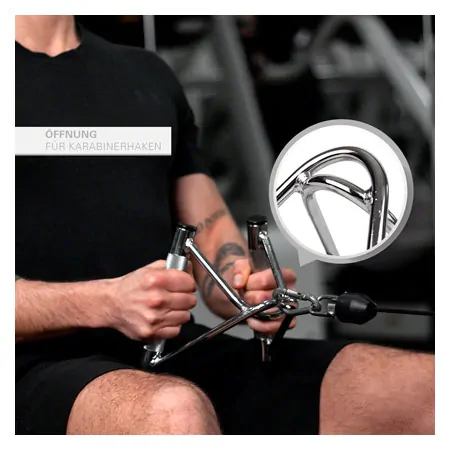Schrger Para-Griff, 21 cm