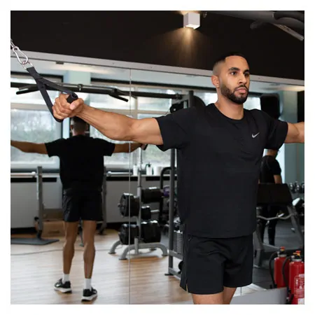 Sport-Tec Zuggriff mit Anti-Rutsch, schwarz, 2er Set