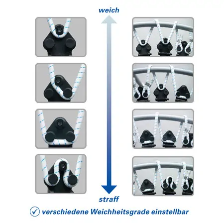 Trimilin Trampolin Superswing Vario,  120 cm, bis 100 kg