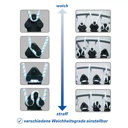 Trimilin Trampolin Superswing Vario,  120 cm, bis 100 kg