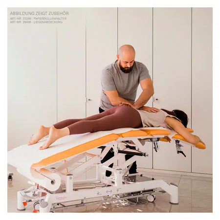Ferrox Therapieliege Chagall 5 Neo mit Radhebesystem und Rundumschaltung