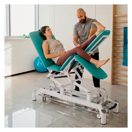 Ferrox Therapieliege Chagall 6 Neo mit Radhebesystem und Rundumschaltung
