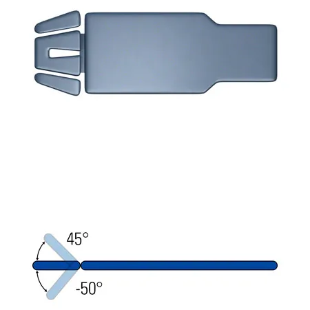 HWK Therapieliege Solid Osteo Akku 4-tlg., Breite: 80 cm