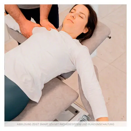 Therapieliege Smart ST4 mit Radhebesystem