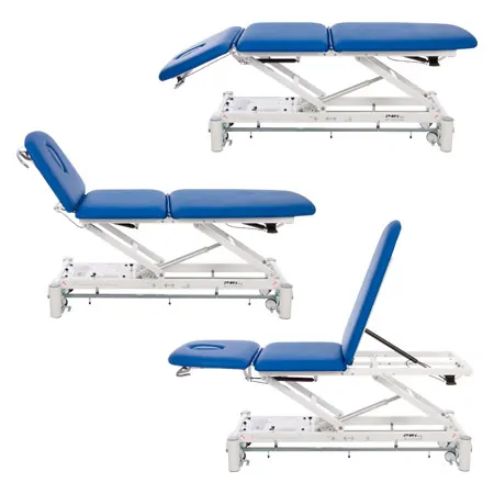 Therapieliege Smart ST3 mit Radhebesystem und Rundumschaltung