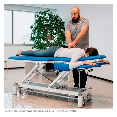 Therapieliege Smart ST5 mit Radhebesystem und Rundumschaltung