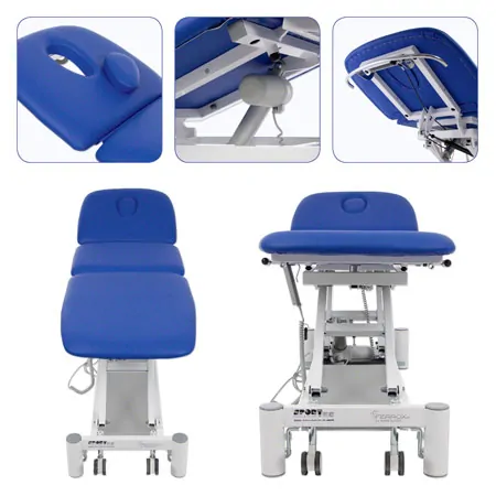 Therapieliege Smart ST3 DS Dachstellung und Radhebesystem