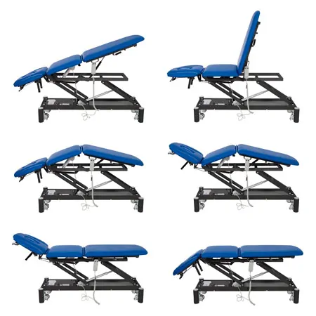 Therapieliege Smart ST5 DS Dachstellung und Radhebesystem